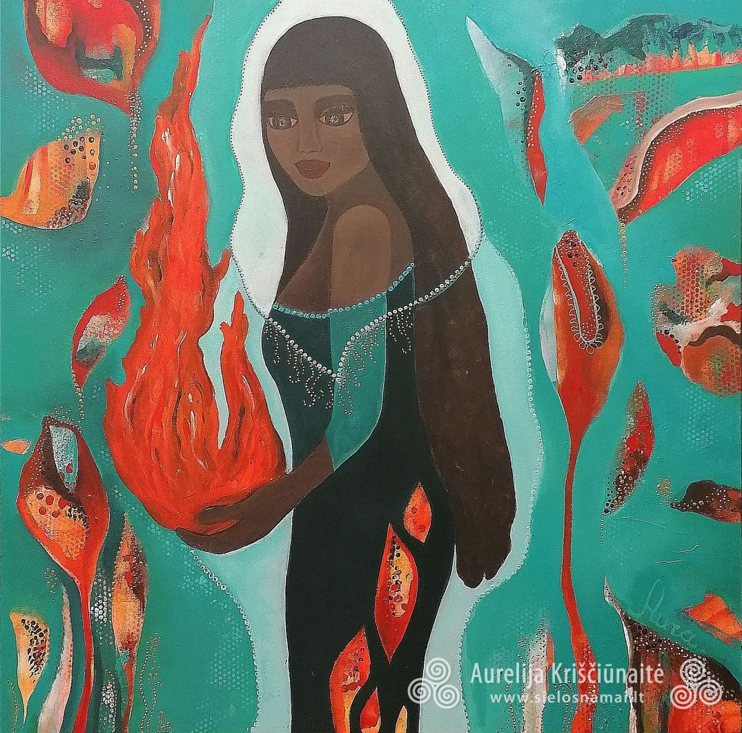 ugnies neseja paveikslas